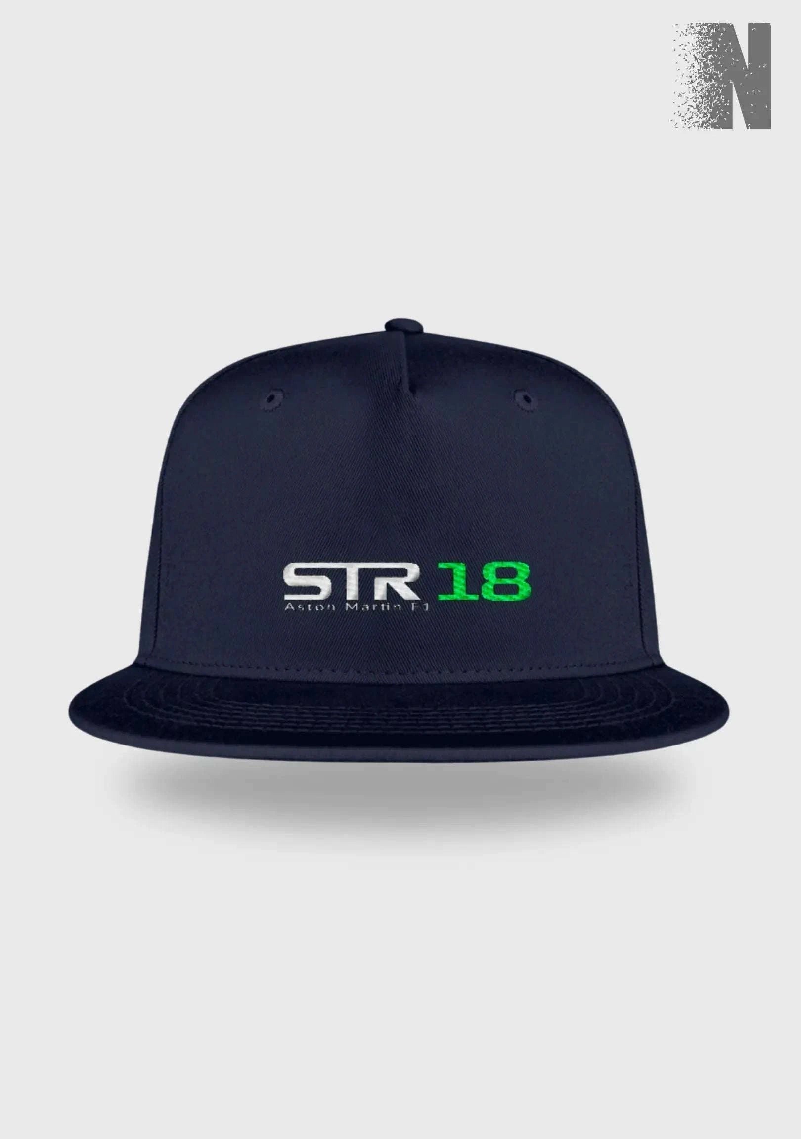 Racer’s Lounge Snapback STR 18 - Snapback mit Stick Snapback mit Stick Novawear Oxford Navy OneSize 