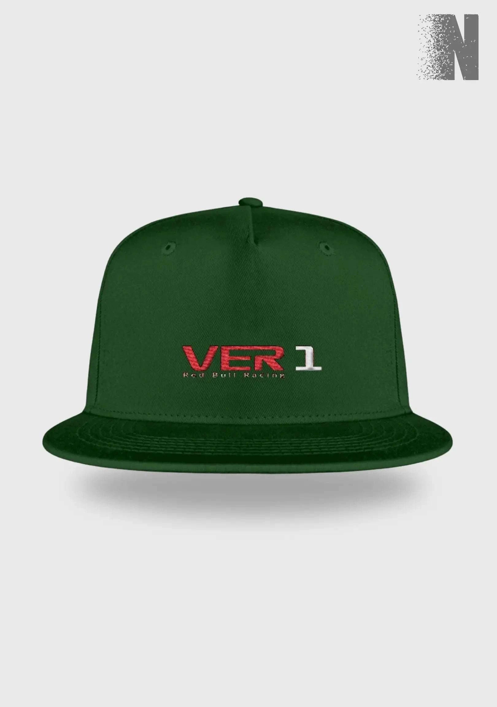 Image of Racer’s Lounge Snapback VER 1 - Snapback mit Stick Snapback mit Stick Novawear Dark Green OneSize 