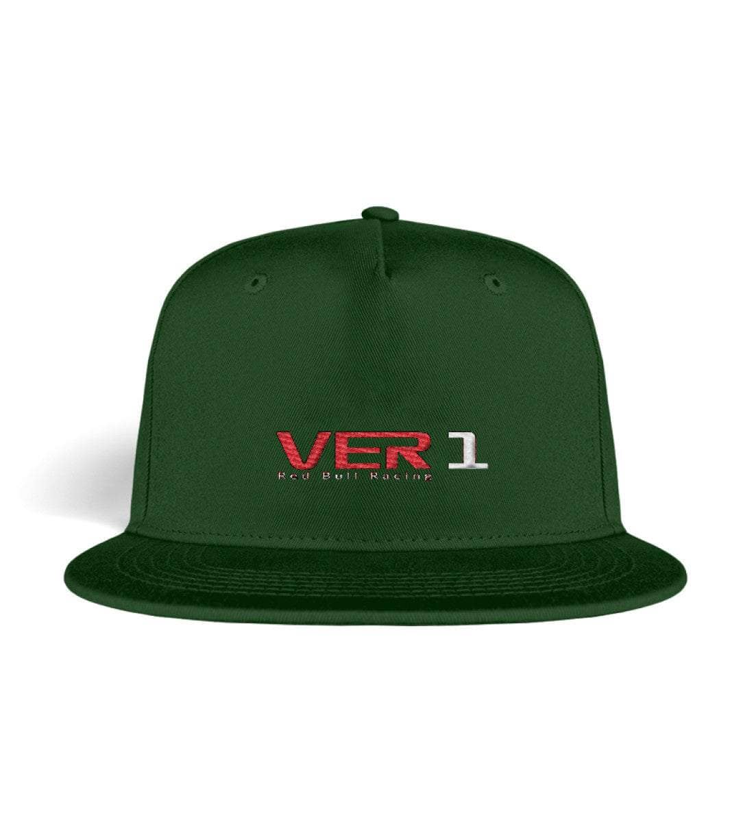 Racer’s Lounge Snapback VER 1 - Snapback mit Stick Snapback mit Stick Shirtee Dark Green OneSize 