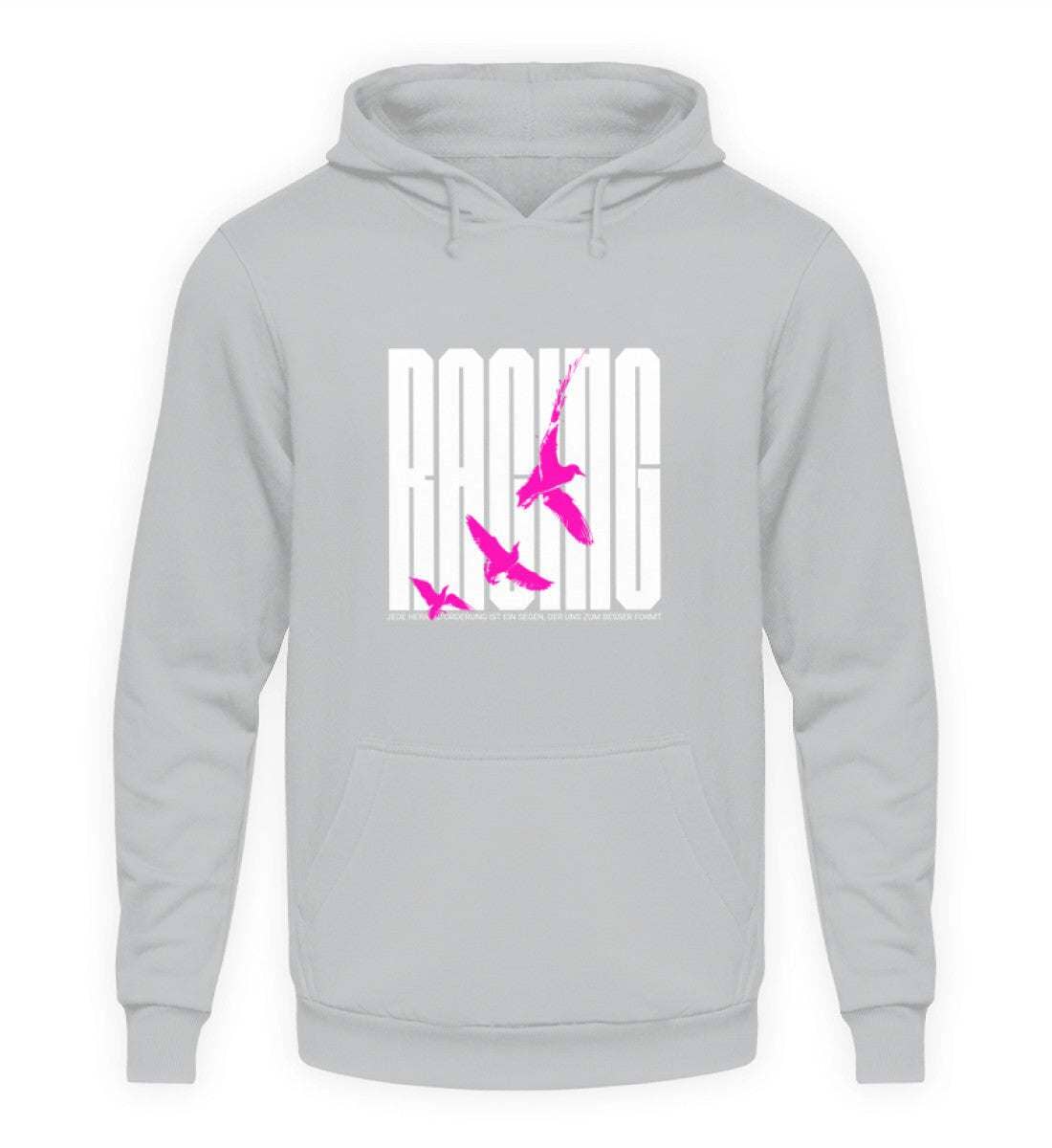 Racing Fly - Unisex Hoodie Unisex Hoodie Novawear Heather Sport Grey XS 