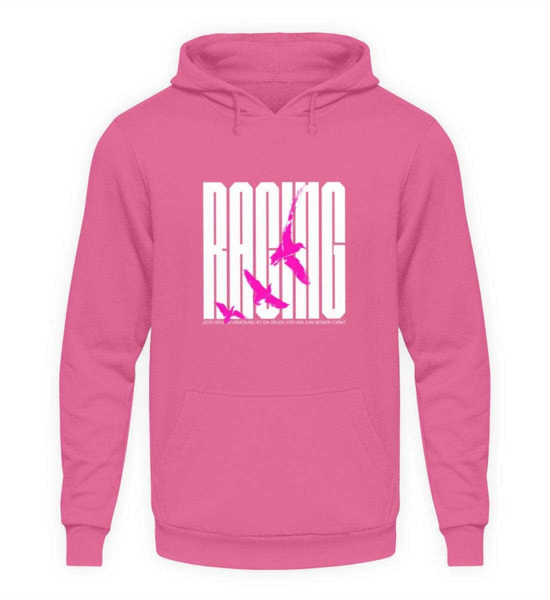 Racing Fly - Unisex Hoodie Unisex Hoodie Novawear Helles Pink S 