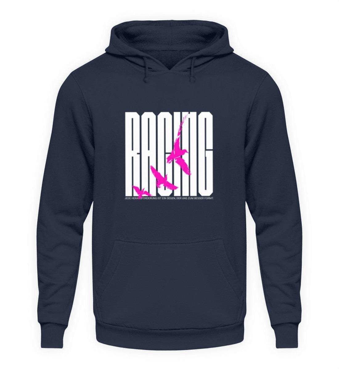 Racing Fly - Unisex Hoodie Unisex Hoodie Novawear Oxford Navy XS 