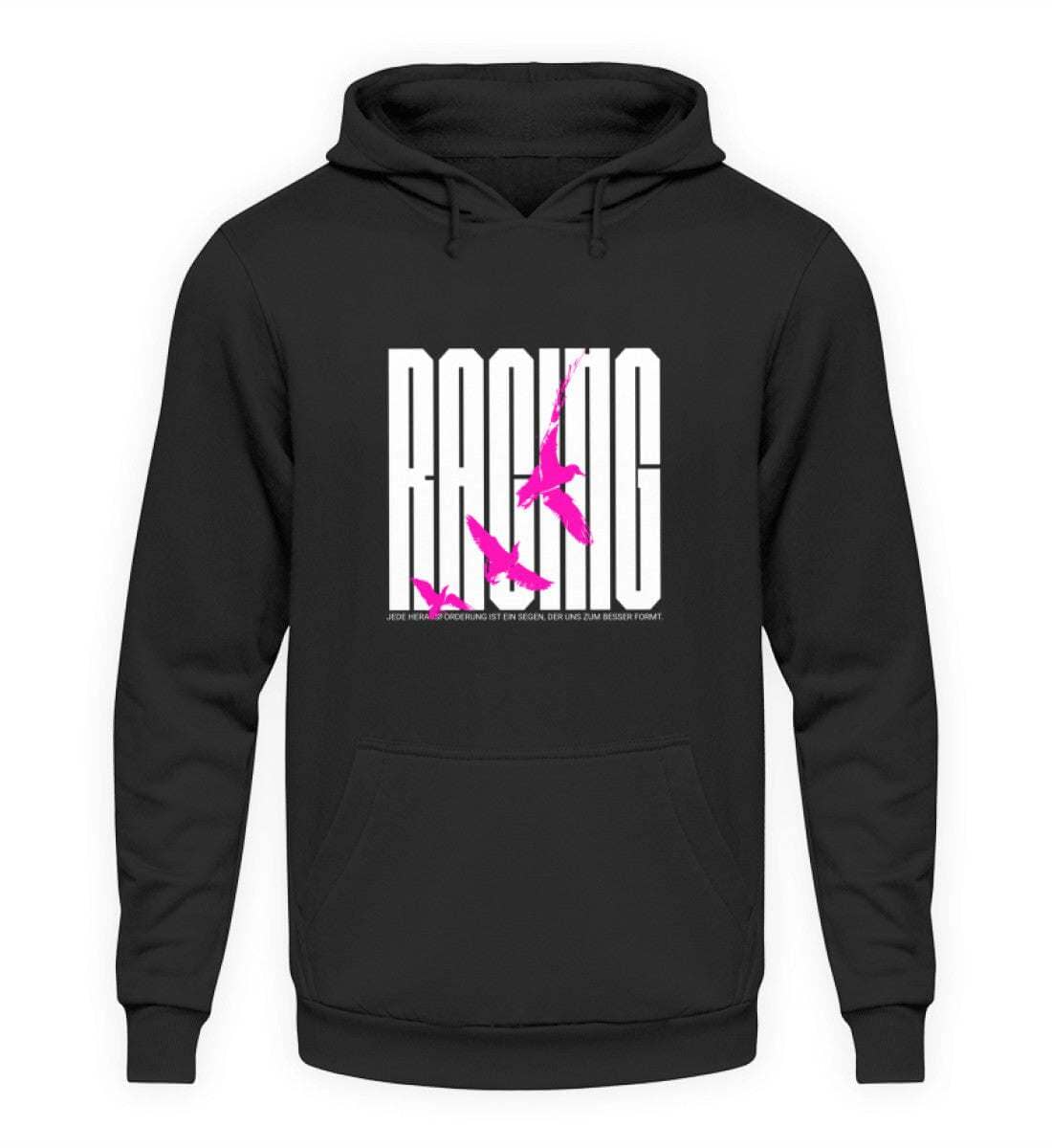 Racing Fly - Unisex Hoodie Unisex Hoodie Novawear Tief Schwarz XS 