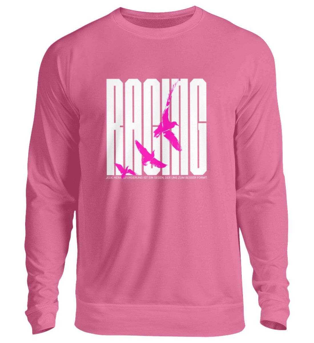 Racing Fly - Unisex Pullover Sweatshirt Novawear Helles Pink XS 