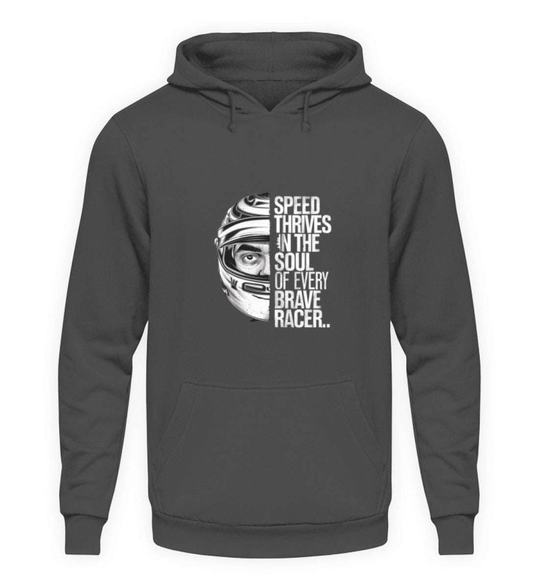 Speed thrives in the Soul - Unisex Hoodie Hoodie Novawear Steel Grey (Solid) XS 