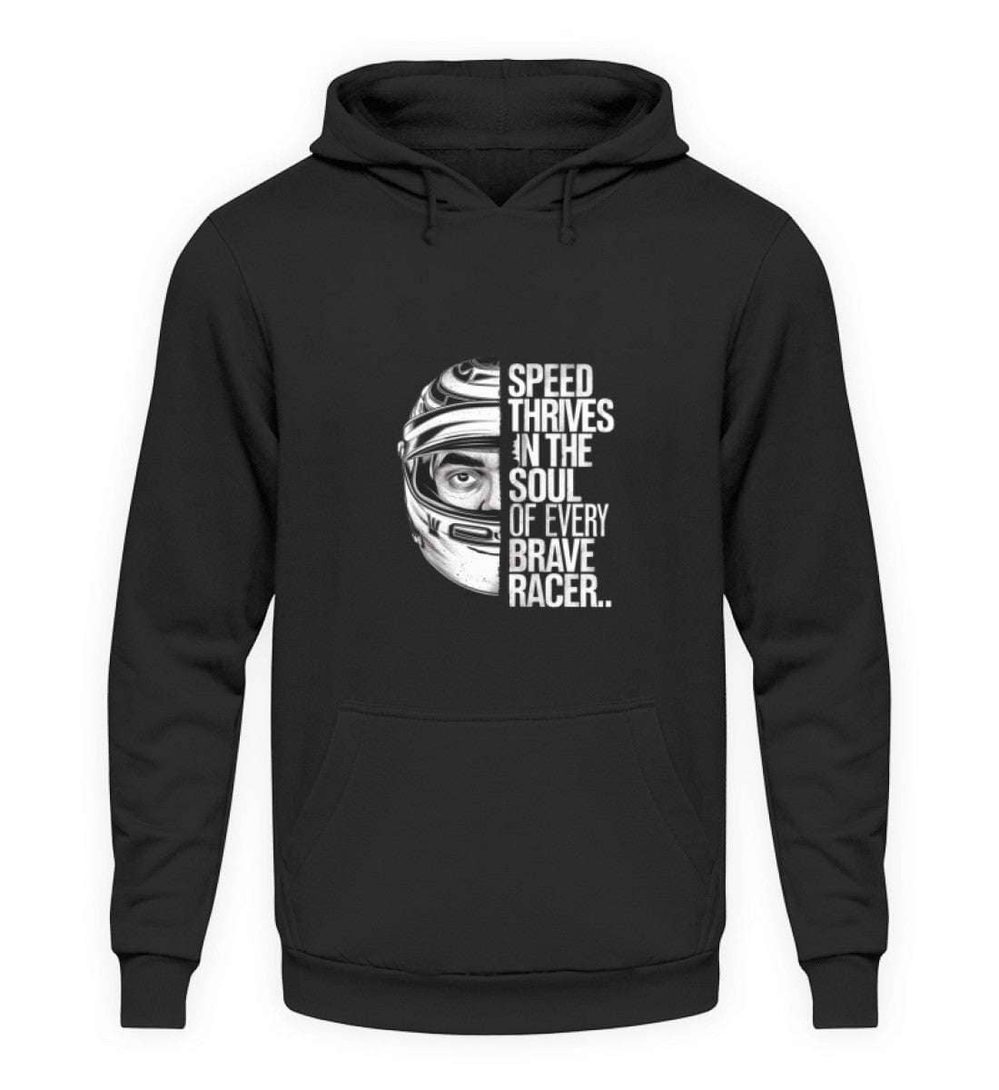 Speed thrives in the Soul - Unisex Hoodie Hoodie Novawear Tief Schwarz XS 