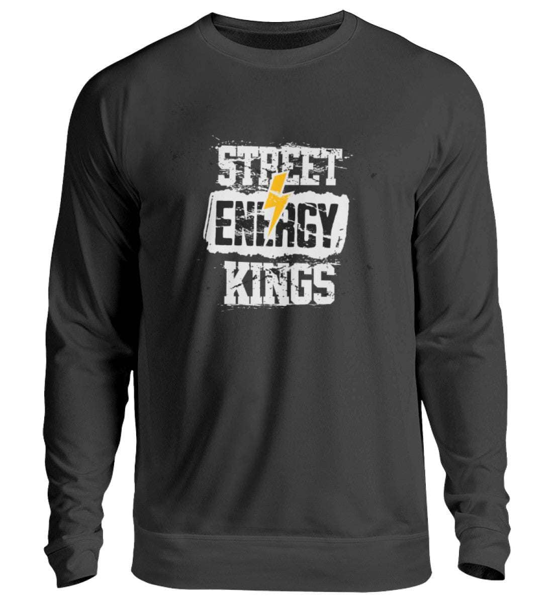 Street Energy - Unisex Pullover Sweatshirt Novawear Tief Schwarz XS 