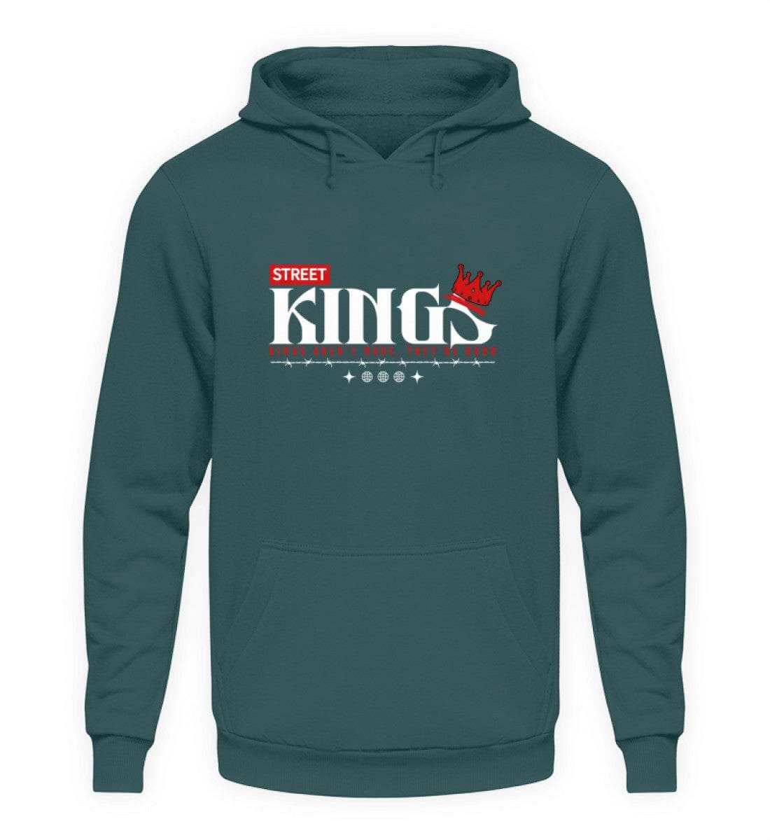 Street Kings - Unisex Hoodie Unisex Hoodie Novawear Airforce Blue XS 