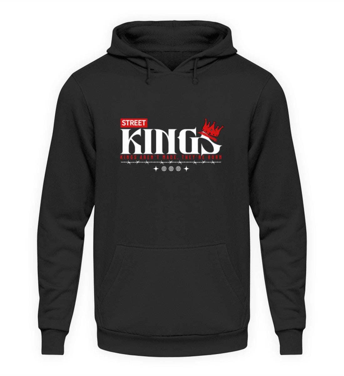 Street Kings - Unisex Hoodie Unisex Hoodie Novawear Tief Schwarz XS 