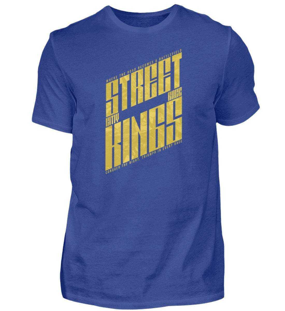 Street Kings - Unisex Shirt T-Shirt Novawear Royalblau XS 