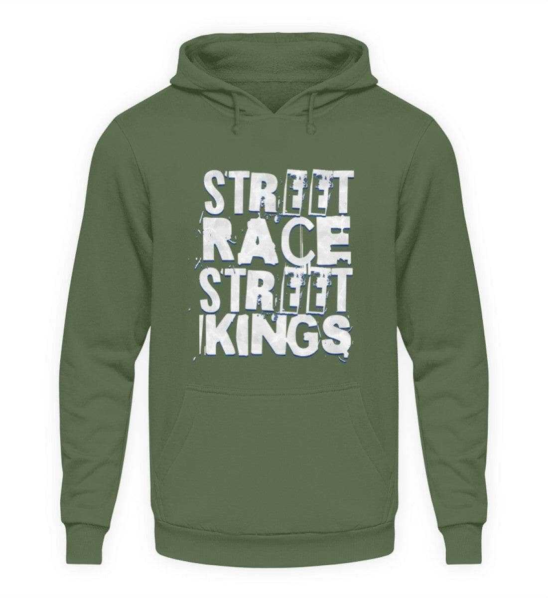 Street Race Street Kings - Unisex Hoodie Unisex Hoodie Novawear Earthy Green XS 