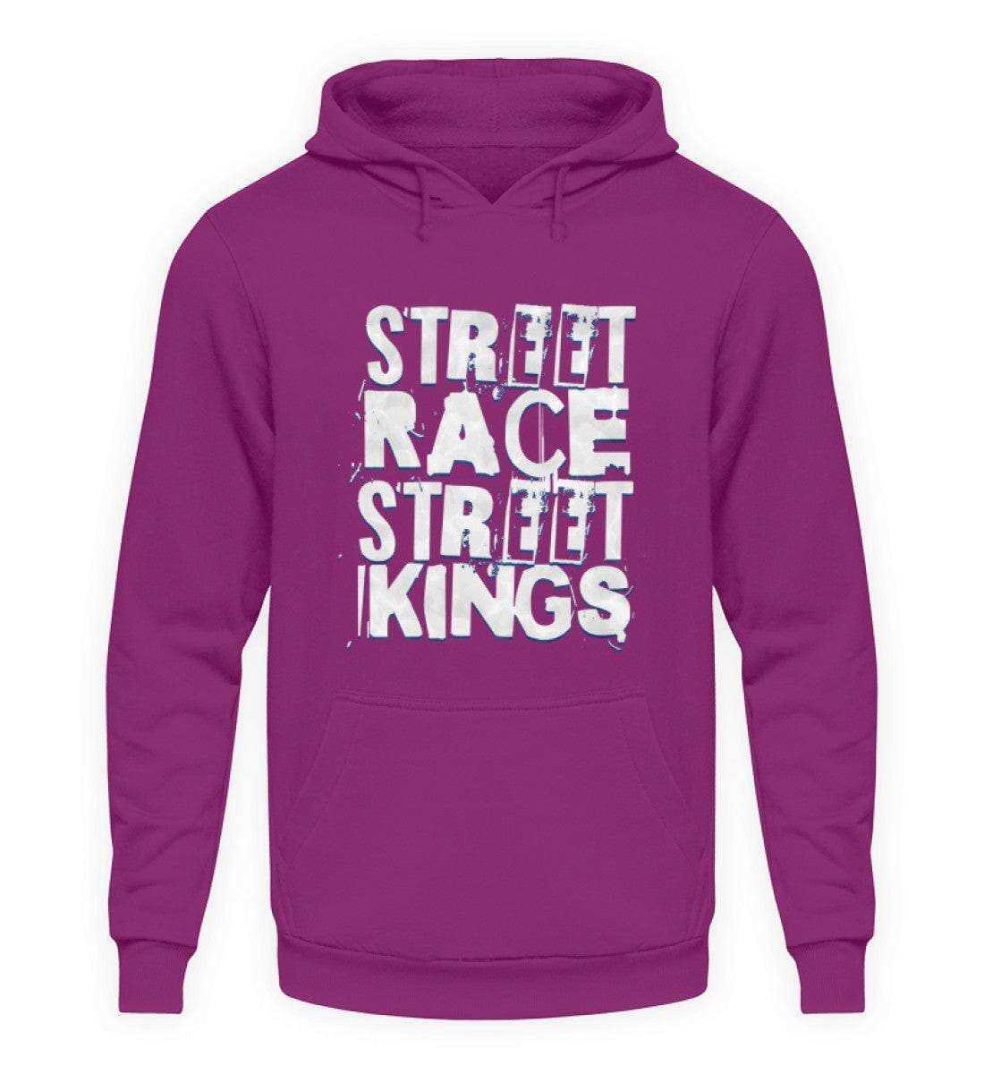 Street Race Street Kings - Unisex Hoodie Unisex Hoodie Novawear Magenta Magic XS 