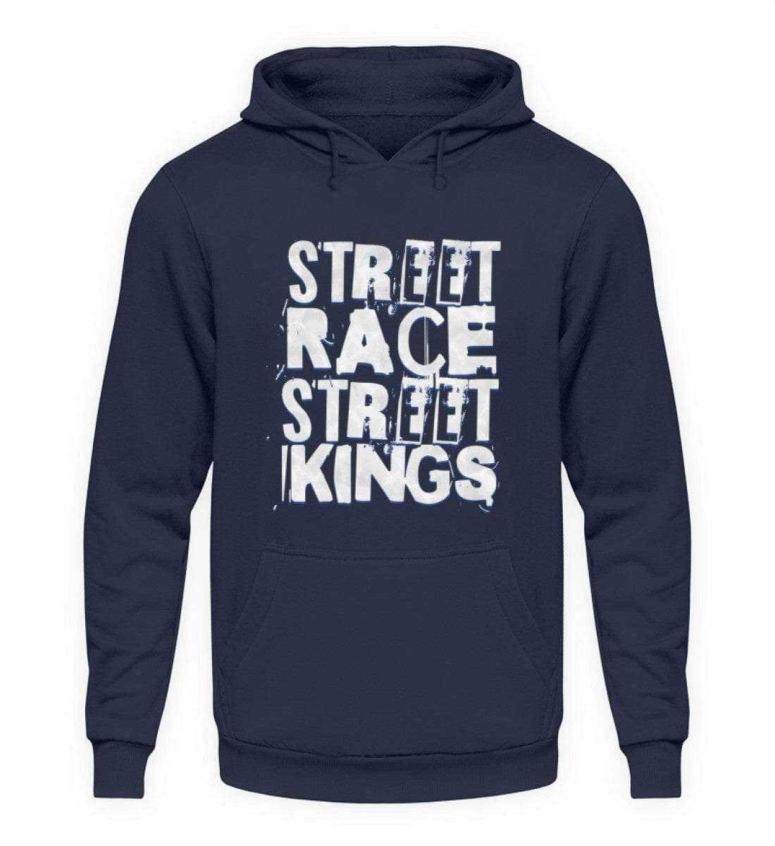 Street Race Street Kings - Unisex Hoodie Unisex Hoodie Novawear Oxford Navy XS 