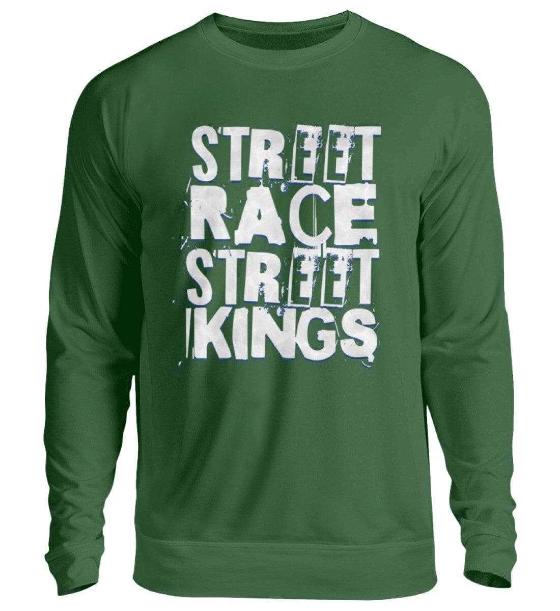 Street Race Street Kings - Unisex Pullover Sweatshirt Novawear Dunkelgrün XS 