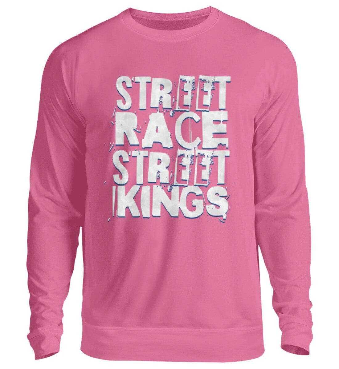 Street Race Street Kings - Unisex Pullover Sweatshirt Novawear Helles Pink XS 