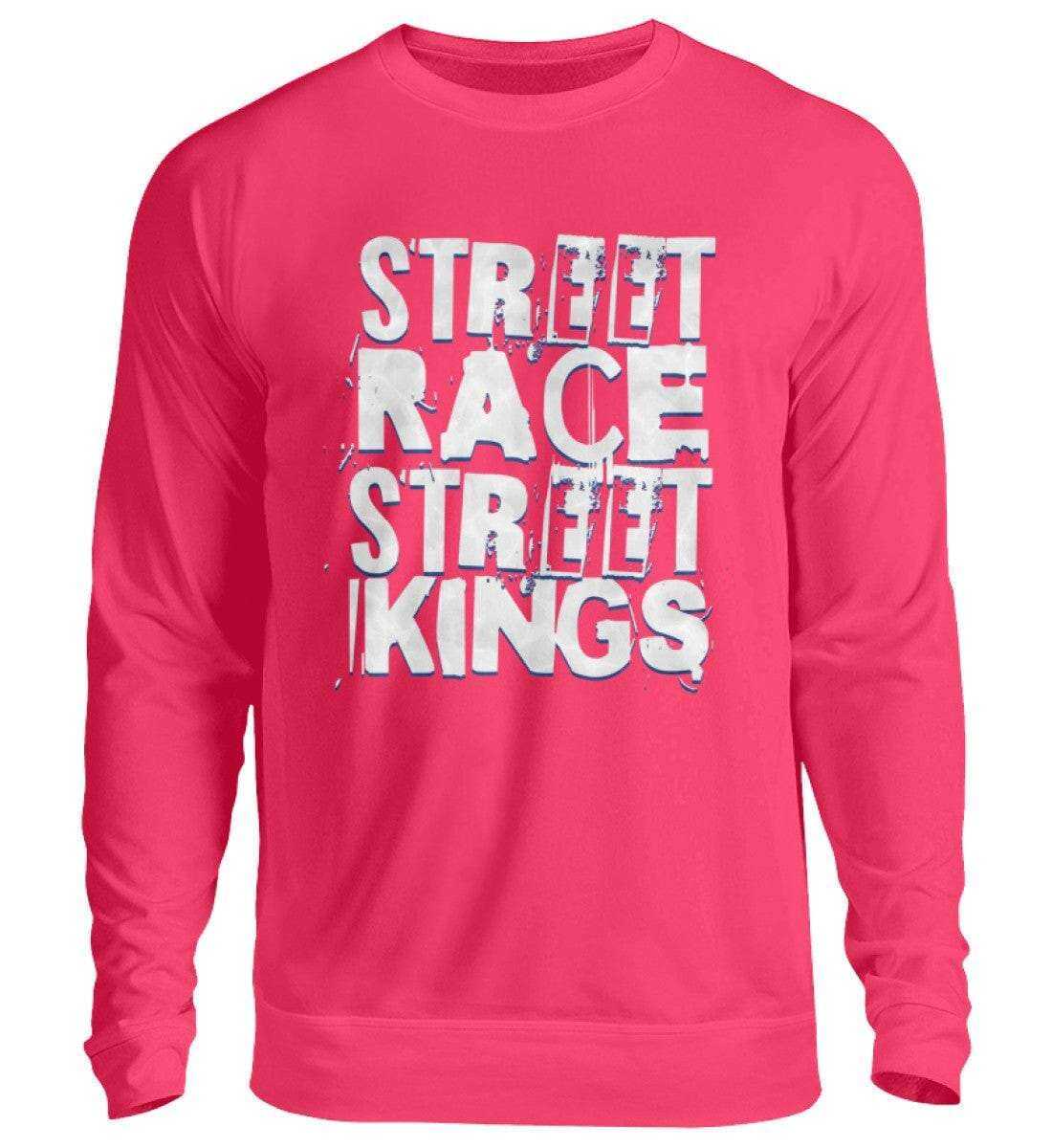 Street Race Street Kings - Unisex Pullover Sweatshirt Novawear Hot Pink S 