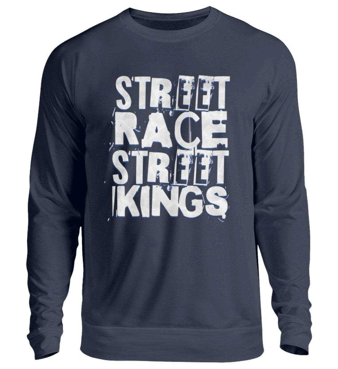 Street Race Street Kings - Unisex Pullover Sweatshirt Novawear Oxford Navy S 