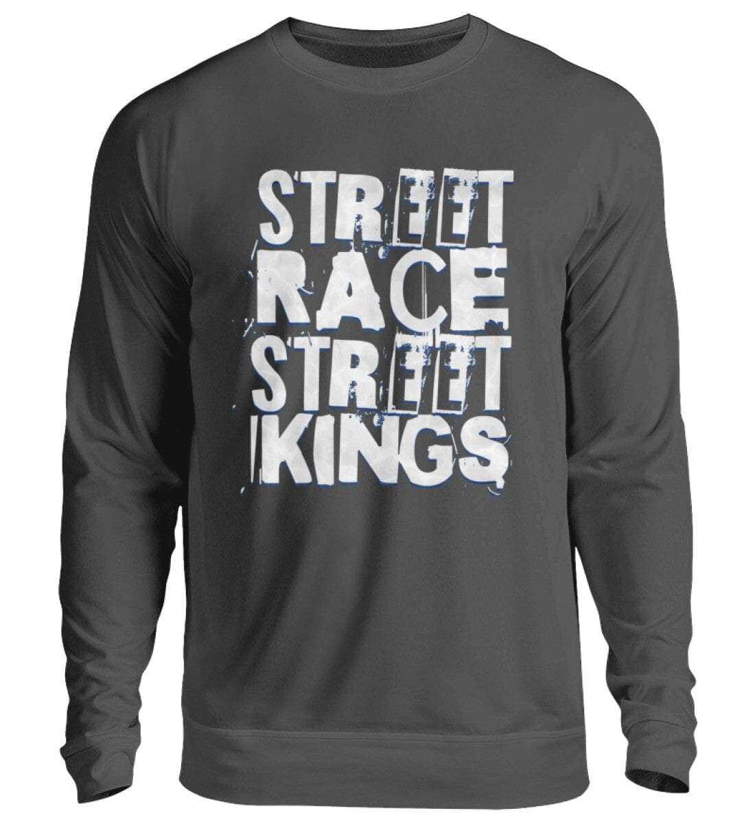 Street Race Street Kings - Unisex Pullover Sweatshirt Novawear Sturmgrau XS 