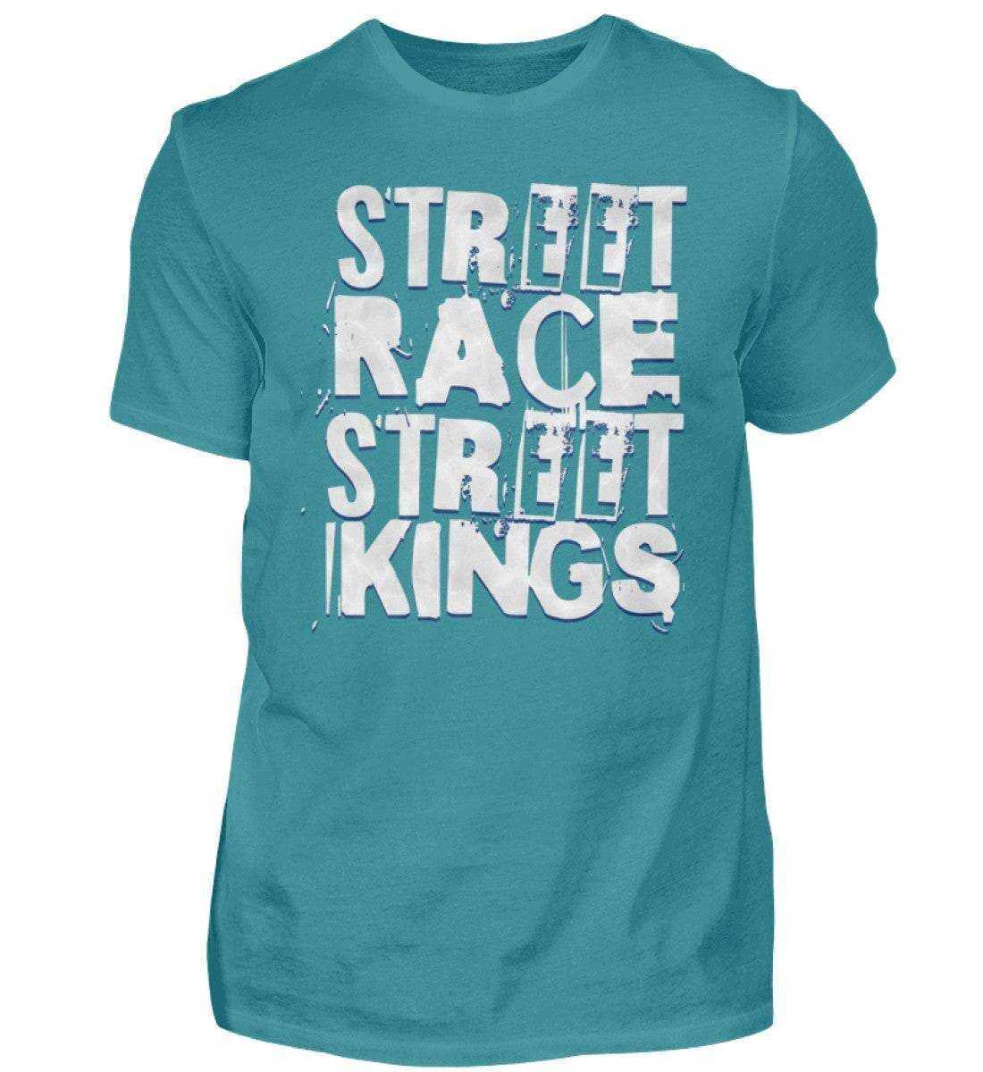 Street Race Street Kings - Unisex Shirt T-Shirt Novawear Diva Blue XS 