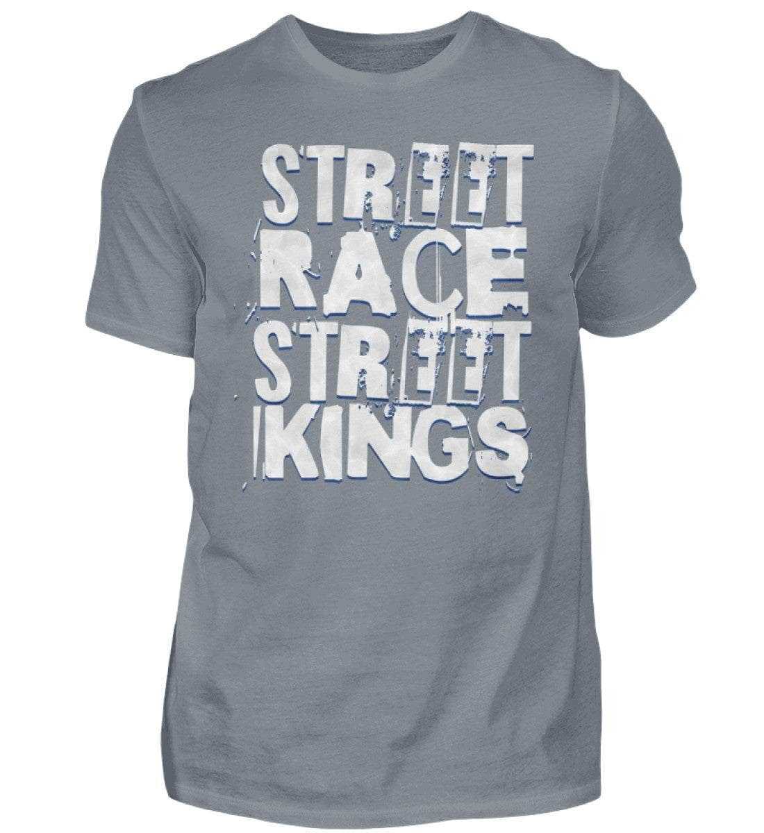 Street Race Street Kings - Unisex Shirt T-Shirt Novawear Pacific Grey S 