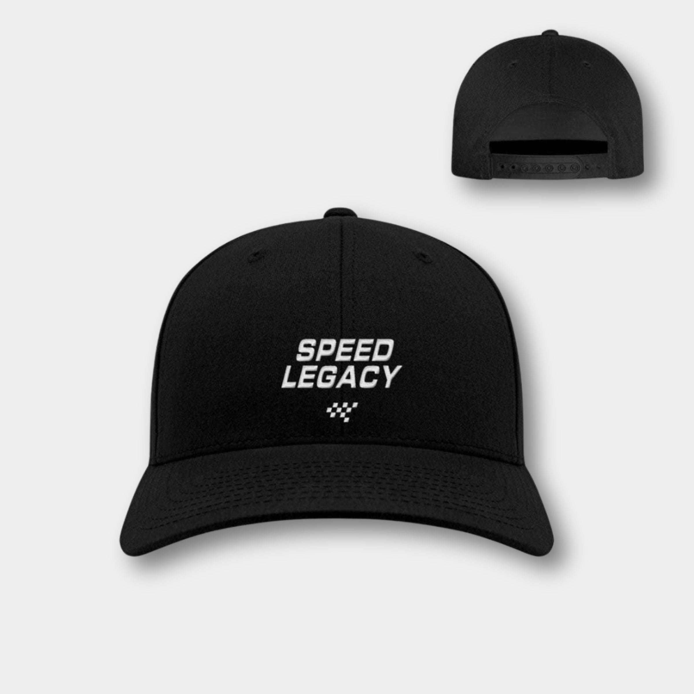 Victory Lap Cap - FLEXFIT Curved Cap 6-Panel FLEXFIT Curved Classic Cap 6-Panel Novawear Black OneSize 