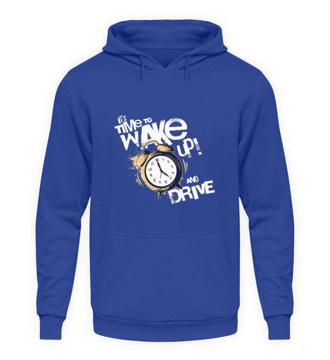 Wake up an drive - Unisex Hoodie Unisex Hoodie Novawear Royalblau XS 